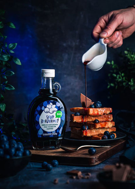 Kreativní produktová fotografie Country Life