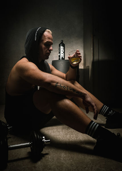 Produktová lifestyle fotografia energy drink