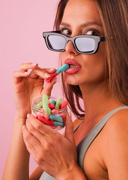 Produktová lifestyle fotografia žížaly